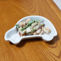 msft5632's cooksnap of when they made アスパラと大豆のごまマヨあえ.