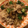 ゆいまーるん's cooksnap of when they made ご飯がすすむ★豚肉のオクラなめこあえ.