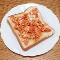 ポニーリボン's cooksnap of when they made ＊たまごとケチャップ＊サンド.