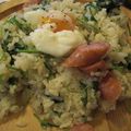 なおシステム's cooksnap of when they made ルッコラ入り♪イタリアンな焼き飯♪♫♬.