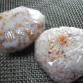 ジョングレ's cooksnap of when they made ゆかりと鮭フレークのおにぎり.
