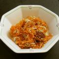 Hirarinn☆'s cooksnap of when they made 常備菜＊人参の梅とシラスの和え物＊.