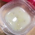 ポメちょん's cooksnap of when they made バナナがゆ☆離乳食初期.