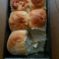 mariko0609's cooksnap of when they made チーズとベーコン入り☆ちぎりパン.