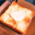 ふか谷's cooksnap of when they made 2度焼きバタートースト.