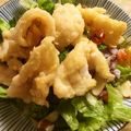 チェスナッツママ's cooksnap of when they made 揚げかれいのピリ辛☆エスニックサラダ.