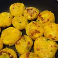 rakumi's cooksnap of when they made 簡単かぼちゃのおやき（チーズ入り）.