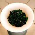 b_b2bb8's cooksnap of when they made パセリの黒糖胡麻和え.