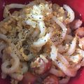 ☆keiko1116's cooksnap of when they made 簡単ランチに！濃厚カルボナーラうどん♪.