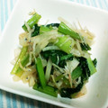 まぶたん's cooksnap of when they made 小松菜と大根とちりめんじゃこの炒め物.