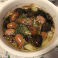 ヴィーナスけい's cooksnap of when they made ソーセージやきのこで☆簡単アヒージョ風.
