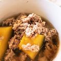 みゃあ大福's cooksnap of when they made ひき肉とカボチャの煮物.