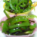 ＭＯＭＯパンダ's cooksnap of when they made ささっと一品☆ピーマン炒め　塩昆布味　　.
