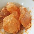 yknobi's cooksnap of when they made 片栗粉でわらびもち.