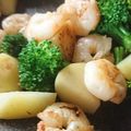 yuriレシピ's cooksnap of when they made 15分★エビとジャガイモのさっとソテー★.