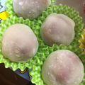 ゆる林檎's cooksnap of when they made 春のおやつ☆レンジでイチゴ大福.