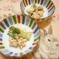 pitachan1's cooksnap of when they made アスパラガスの白和え風ゴマドレサラダ.