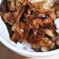 あさここなっつ's cooksnap of when they made 大人気！豚丼♪.