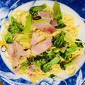 Ｐin's cooksnap of when they made ブロッコリーの簡単ペペロンチーノ♡.