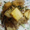 ゆめ★'s cooksnap of when they made 豚バラと厚揚げのしょうが焼き.
