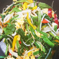 すえきょん's cooksnap of when they made わけぎの卵炒め.