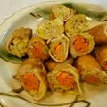 White☆Lily's cooksnap of when they made 旬食材満載♪春キャベツと菜の花の肉巻き.
