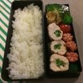 ゆうゆう715's cooksnap of when they made ピーマンチーズのササミロール☆簡単おかず.