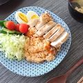 mikko⭐'s cooksnap of when they made 炊飯器におまかせ♪チキンライス玉子添え.