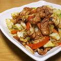 peteco's cooksnap of when they made キャベツと豚ばら肉のオイスターソース炒め.
