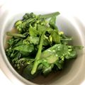 クックVN4OWQ☆'s cooksnap of when they made 菜の花のおひたし.