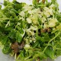 BisCo_232's cooksnap of when they made 牛のオイスター炒めと豆苗のナッツサラダ.