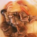 ♡greentea♡'s cooksnap of when they made お餅とろり♬白菜の旨味あんかけ♬.