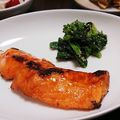 チョビ～☆'s cooksnap of when they made 鮭だけ・・・♪のテリ照りフライパン焼き☆.