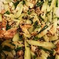 はみころ's cooksnap of when they made さんま缶ときゅうりのサンキューサラダ.