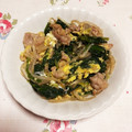 ｎａ．ｏ＿ｏ．ｍｉ's cooksnap of when they made ほうれん草と豚バラ炒め.
