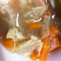 m93n's cooksnap of when they made 離乳食完了期、お味噌汁大量冷凍.