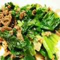 かもしれない森's cooksnap of when they made 　[牛薄切り肉とレタスの炒めもの].