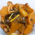 ラスカルなな's cooksnap of when they made 簡単★きのこと大根のカレー煮.
