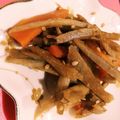 桃のゴンザレス's cooksnap of when they made うちの常備菜☆甘いきんぴらごぼう.