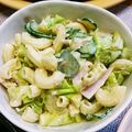 ぱにぱる's cooksnap of when they made 春きゃべつとマカロニのツナマヨサラダ.