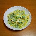 55才のおじさん's cooksnap of when they made きゅうりとコーンのマスタードサラダ.