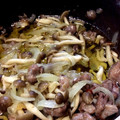 ほるにすと's cooksnap of when they made 砂肝としめじのアヒージョ.