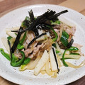 ♡Catherine's cooksnap of when they made 長いもと豚肉のめんつゆにんにく炒め.