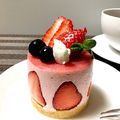 ごごchan☆'s cooksnap of when they made 簡単！材料5♪イチゴのムース☆.