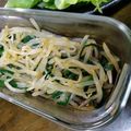 kirinda's cooksnap of when they made もやしとニラのナムル ニンニクでガッツリ.