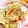 ♪うさみみみん୨୧'s cooksnap of when they made 筍ごはん　小さめ炊飯器向け.