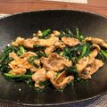 くるみ0301's cooksnap of when they made 豚肉とニラのピリ辛みそ炒め.