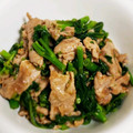 Riealthy's cooksnap of when they made 豚とかき菜(菜花でも可)のオイスター炒め.