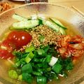 アズキナ's cooksnap of when they made 韓国風冷麺のスープ.