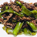 ★usa★'s cooksnap of when they made ご飯が旨い‼牛肉とピーマンの炒め物.